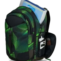 Satch match seismic green