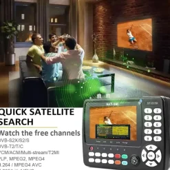 Satlink ST-5155 H.265 (10 Bit) DVB-S/S2/T/T2/C Combo Messgerät