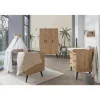 Schardt Baby-/Kinderzimmer-Set Morris Oak 3-teilig Artisan/Anthrazit