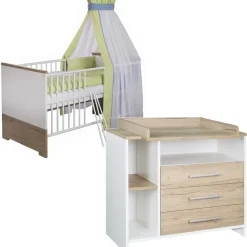 Schardt Kinderzimmer Eco Plus 2-tlg. weiß/halifax eiche