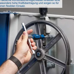 SCHEPPACH TB 170 Werkzeugkoffer 135-tlg. blau