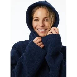 SCHIESSER Bademantel Essentials Blau S
