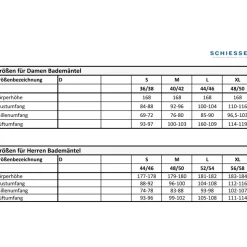 SCHIESSER Bademantel Waffelpique Weiß S