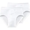SCHIESSER Essentials Sportslip Feinripp white XXL 2er Pack