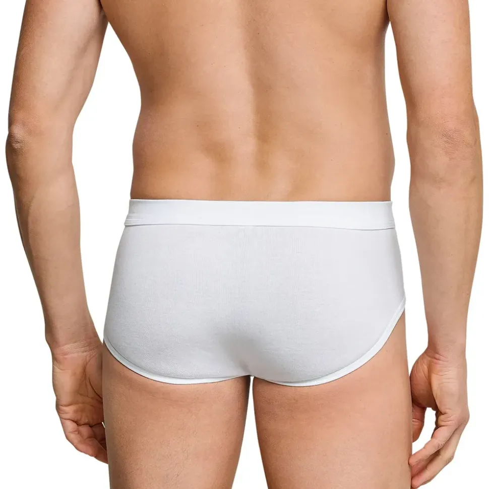 SCHIESSER Essentials Sportslip Feinripp white XXL 2er Pack