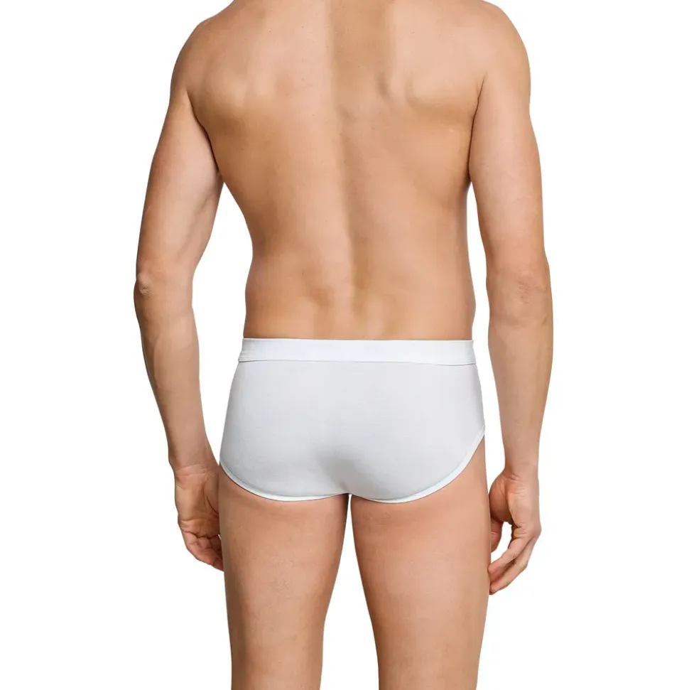 SCHIESSER Essentials Sportslip Feinripp white XXL 2er Pack