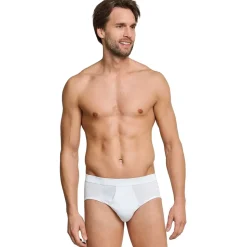 SCHIESSER Essentials Sportslip Feinripp white XXL 2er Pack