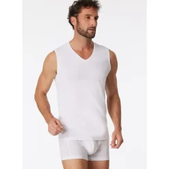 SCHIESSER Herren Tanktop 2er Pack - Serie "95/5", V-Ausschnitt, S-XXL,