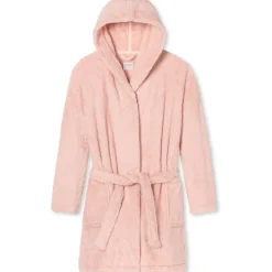 SCHIESSER Morgenmantel Teddy-Fleece Comfort-Fit rosa L