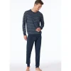 SCHIESSER Pyjama Basic Nachtblau 52