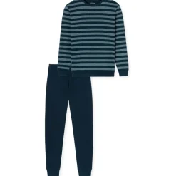SCHIESSER Pyjama Basic Nachtblau 52