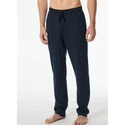 SCHIESSER Pyjamahose Mix & Relax lang Grau 46
