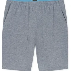SCHIESSER Pyjama Selected Premium Jacquard Grau M (50)
