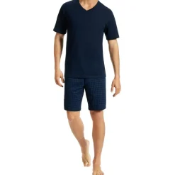 SCHIESSER Shorty Basic blau 58