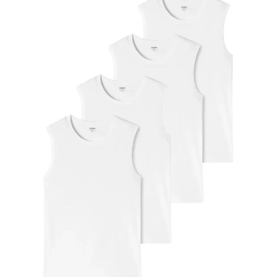 SCHIESSER Tank Top Uncover 4er Pack