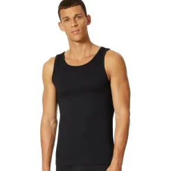 SCHIESSER UNCOVER BY SCHIESSER Unterhemd 4er Pack in schwarz / weiß), | Gr.: 3XL