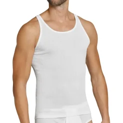 SCHIESSER Unterhemd 2er Pack - Original Doppelripp, Sport-Jacke, ärmellos,