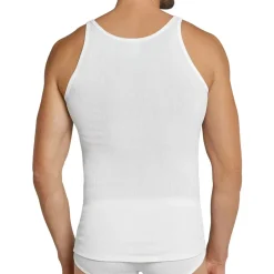 SCHIESSER Unterhemd 2er Pack - Original Doppelripp, Sport-Jacke, ärmellos,