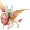Schleich Bayala-Elfe auf geflügeltem Löwe Spielset