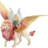 Schleich Bayala Elfe auf geflügeltem Löwe 70714
