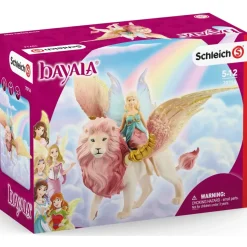 Schleich Bayala Elfe auf geflügeltem Löwe 70714