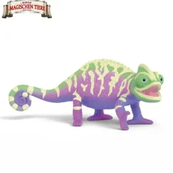 Schleich Die Schule der magischen Tiere Caspar das Chamäleon Regenbogenfarben 14957