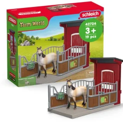 Schleich Farm World Ponybox mit Mustang Stute 42724