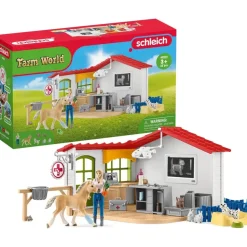 Schleich Farm World Tierarzt-Praxis mit Haustieren 42502
