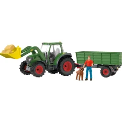 Schleich Farm World Traktor mit Anhänger 42608