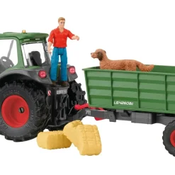 Schleich Farm World Traktor mit Anhänger 42608