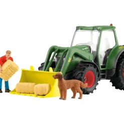 Schleich Farm World Traktor mit Anhänger 42608