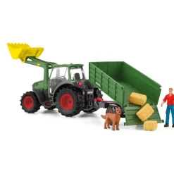 Schleich Farm World Traktor mit Anhänger 42608