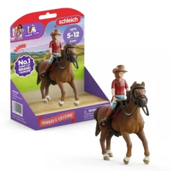 Schleich Horse Club Hannah & Cayenne 42711