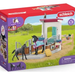 Schleich Horse Club Pferdebox mit Stute und Fohlen 42611
