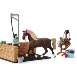 Schleich Horse Club Waschplatz mit Horse Club Emily & Luna 42438