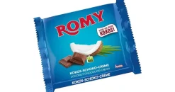 schokolade-tafel Romy gefüllte Milchschokolade mit Kokoscreme 200 g