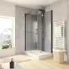 Schulte Korsika Komplettdusche 80 x 120 cm schwarz EP5811236850