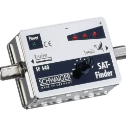 Schwaiger SAT Finder Standard 3 und 1 LED