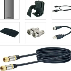 Schwaiger SF9003BTAKKU Satellitenfinder 950 - Powerbank SAT Finder