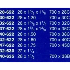 Schwalbe Schlauch Nr.17 28 Zoll 40 mm Dunlopventil