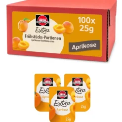 Schwartau ExtraAprikose Konfitüre, 100 St.
