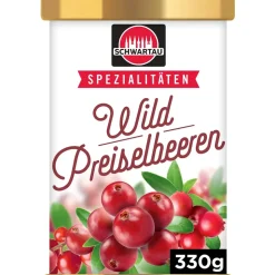 Schwartau Spezialitäten Wildpreiselbeeren 330g