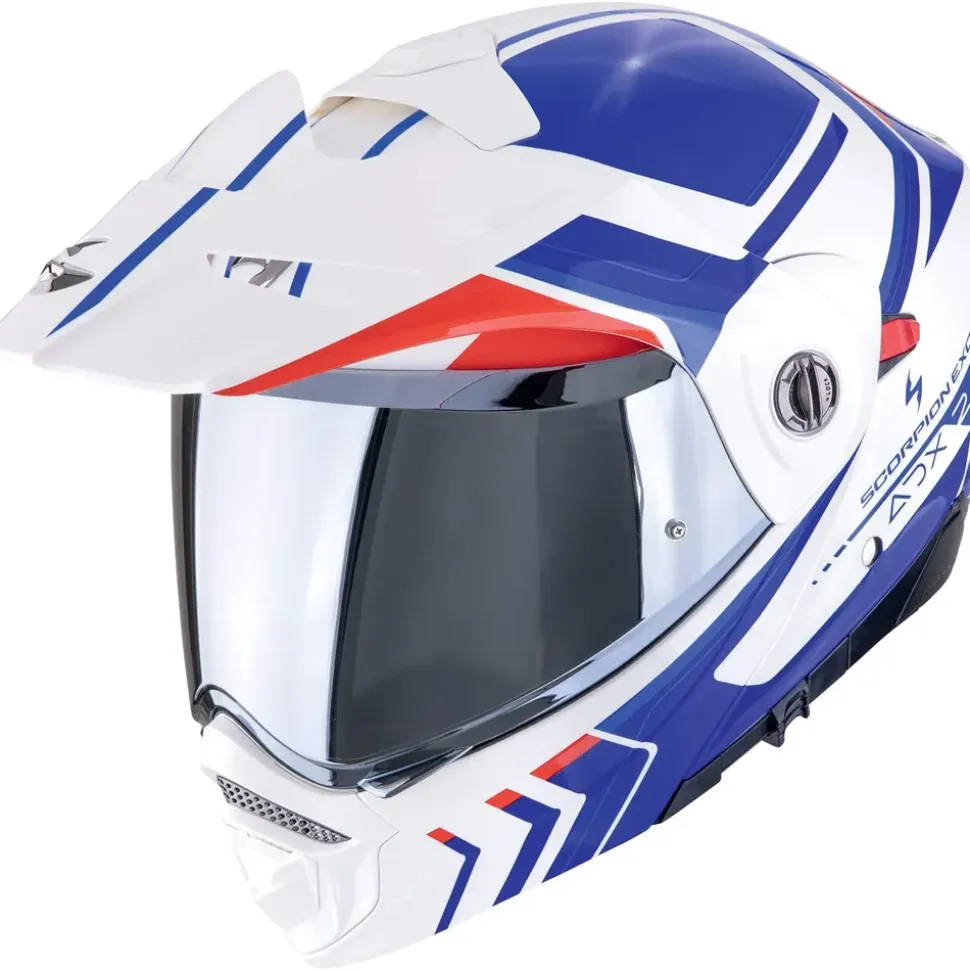 Scorpion ADX-2 Weiß/Blau/Rot L