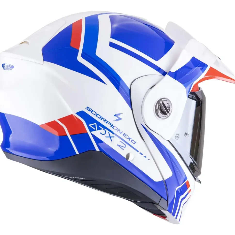 Scorpion ADX-2 Weiß/Blau/Rot L