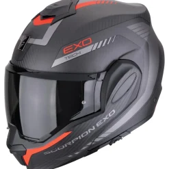 Scorpion EXO-TECH EVO CARBON COSY Matt Schwarz/Rot M
