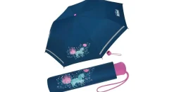 Scout Kinder-Taschenschirm mit reflektierendem Streifen Dreamworld 90 cm