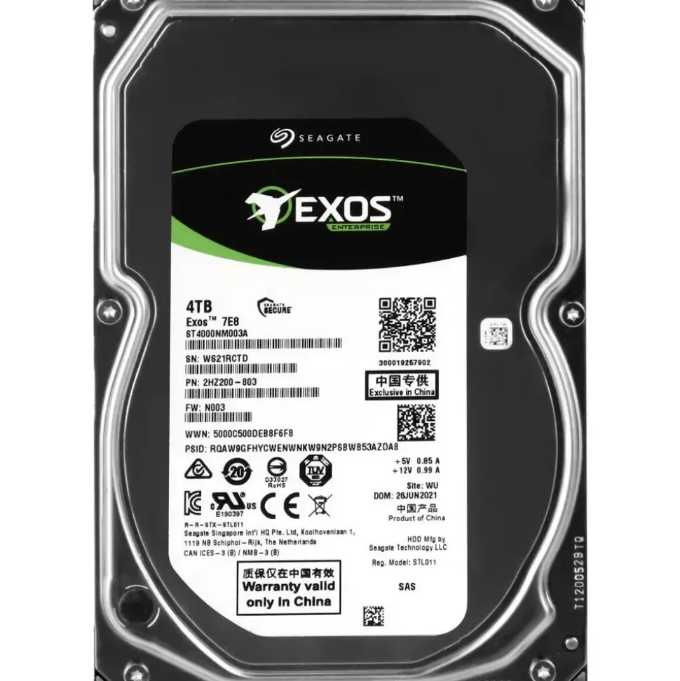 Seagate Exos 4 TB 3,5" 12 Gb/s