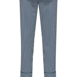 Seidensticker Pyjama bunt Dunkelblau 58