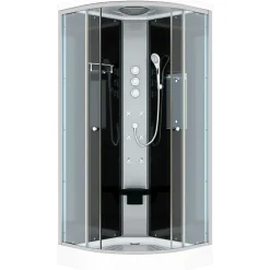 SeniorBad Duschkabine 90 x 90 cm D10-13T1-EC-EA