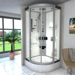 SeniorBad Komplettdusche  90 x 90 cm D46-50T1